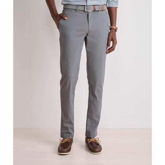 Chilmark Chinos 32x34 Vineyard Vines grey career casual work SLIM preppy pants - Picture 1 of 10